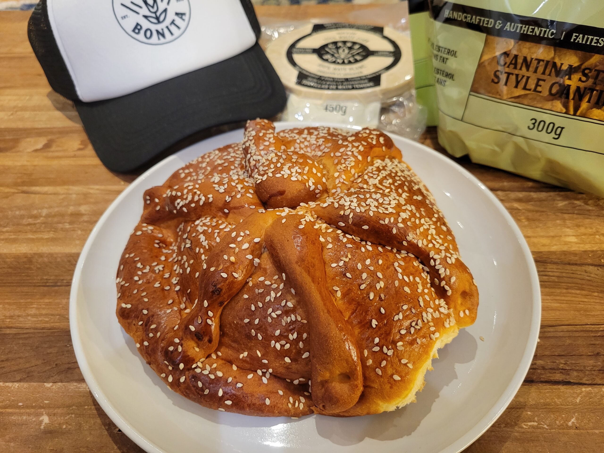 Traditional Pan de Muerto and Casa Bonita Foods products